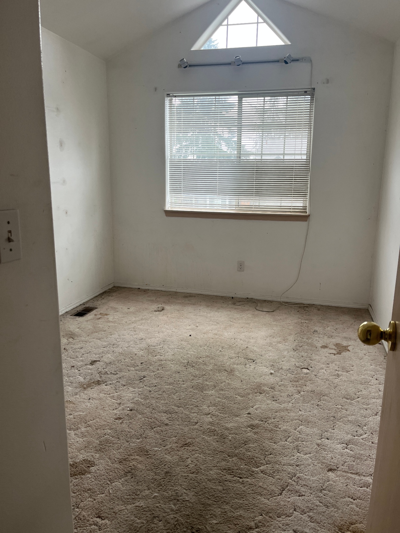 Interior room after coordinated clean-out